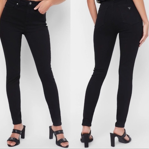 Guess Denim - Guess Black Boot Low Jeans